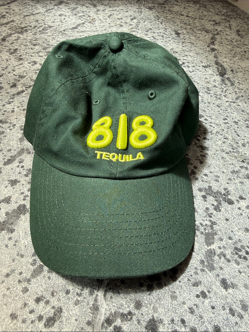 Kendall Jenner’s 818 Tequila Dark Green Embroidered Baseball Cap